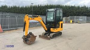 2021 jcb 16C(cabbed)c/w 3 bucket