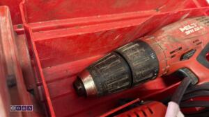 HILTI SFH22-A cordless drill c/w case (3241454) - 2