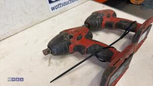 2 x HILTI SIW22-A cordless impact drills (HT017008)(HT002000) - 2