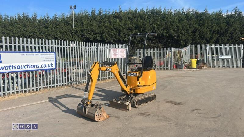 2022 jcb 8008 micro c/w 3 bucket