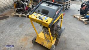 WACKER NEUSON petrol road saw c/w dust suppression bottle (3393962) - 3