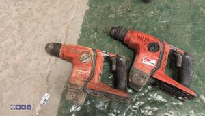 2 x HILTI TE6-A36 cordless breakers (3381074)(3333855) - 4