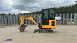 2021 jcb 15C(cabbed) c/w 3 bucket - 2