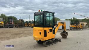 2021 jcb 15C(cabbed) c/w 3 bucket - 4