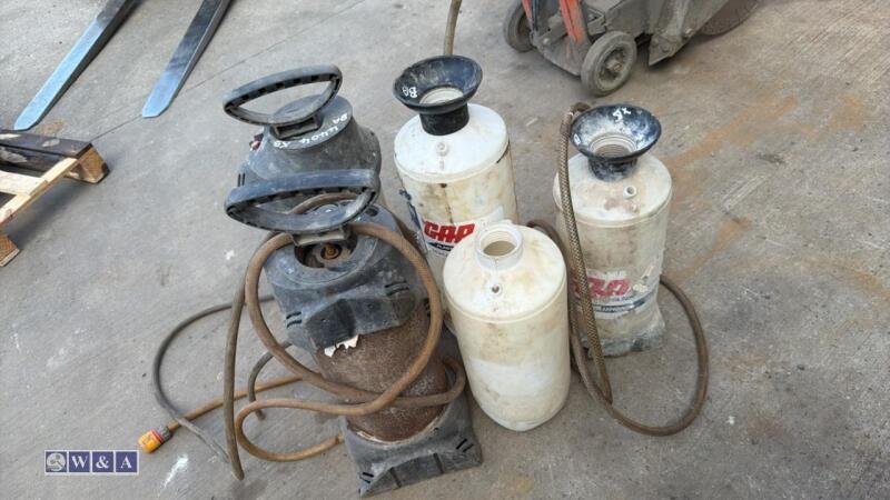 Quantity of dust suppression bottles