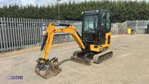 2020 jcb 16C(cabbed) c/w 3 bucket