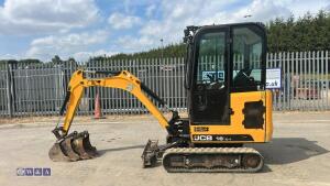 2020 jcb 16C(cabbed) c/w 3 bucket - 2