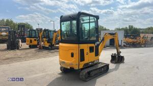 2020 jcb 16C(cabbed) c/w 3 bucket - 4