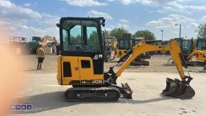 2020 jcb 16C(cabbed) c/w 3 bucket - 5