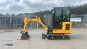 2022 jcb 16C(cabbed) c/w 3 bucket - 2