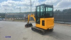 2022 jcb 16C(cabbed) c/w 3 bucket - 3