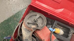 HILTI DG150 110v concrete grinder & DPC20 110v power conditioner c/w case (HT017057)(HT019054) - 2