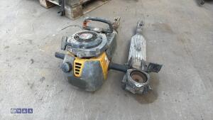 WACKER NEUSON petrol upright breaker & spares (3326010)(3419190) - 3