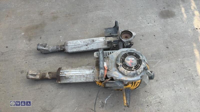 WACKER NEUSON petrol upright breaker & spares (3326010)(3419190)