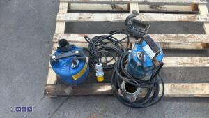 2 x 110v submersible pumps (3404334)(3390382) - 2