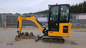 2021 jcb 15C(cabbed) c/w 3 bucket - 2