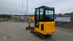 2021 jcb 15C(cabbed) c/w 3 bucket - 3