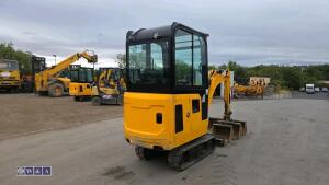 2021 jcb 15C(cabbed) c/w 3 bucket - 5