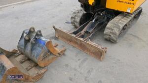 2021 jcb 15C(cabbed) c/w 3 bucket - 19