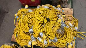 Pallet of 110v extension leads
