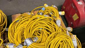 Pallet of 110v extension leads - 4