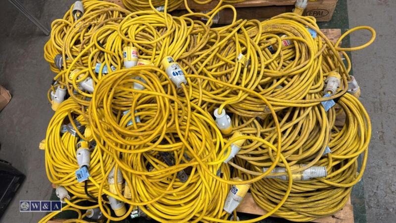 Pallet of 110v extension leads