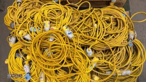 Pallet of 110v extension leads - 4