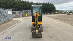2021 jcb 15 c ( cabbed ) c/w 3 buckets - 6