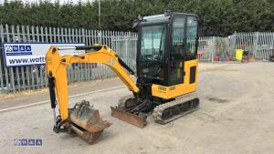 2022 jcb 16 c ( cabbed ) c/w 3 buckets
