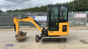 2022 jcb 16 c ( cabbed ) c/w 3 buckets - 2