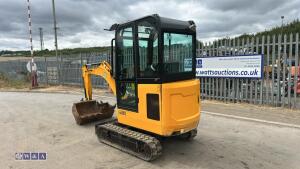 2022 jcb 16 c ( cabbed ) c/w 3 buckets - 3
