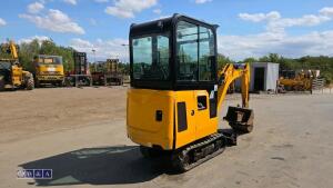 2022 jcb 15C(cabbed) c/w 3 bucket - 5