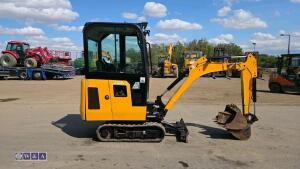 2022 jcb 15C(cabbed) c/w 3 bucket - 6