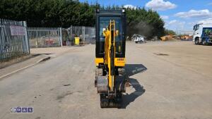 2022 jcb 15C(cabbed) c/w 3 bucket - 8