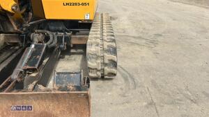 2022 jcb 16 c ( cabbed ) c/w 3 buckets - 23