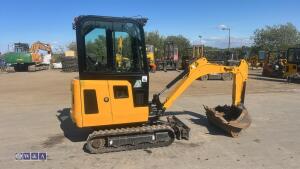 2022 jcb 16c (cabbed ) c/w 3 buckets - 6
