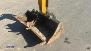 2022 jcb 16c (cabbed ) c/w 3 buckets - 17