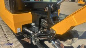 2022 jcb 16c (cabbed ) c/w 3 buckets - 23