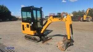 2021 jcb 15c ( cabbed ) c/w 3 buckets - 6