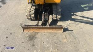 2021 jcb 15c ( cabbed ) c/w 3 buckets - 11