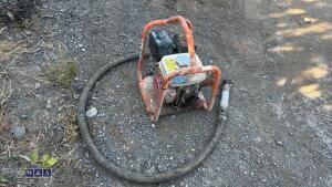 HONDA petrol poker drive unit c/w poker - 2