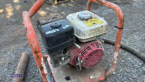 HONDA petrol poker drive unit c/w poker - 4