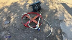 Pneumatic drum pump, pneumatic diaphragm pump & circular drum trolley - 2