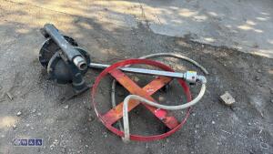 Pneumatic drum pump, pneumatic diaphragm pump & circular drum trolley