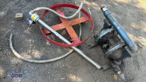 Pneumatic drum pump, pneumatic diaphragm pump & circular drum trolley - 6