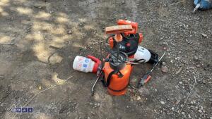 3 x back pack sprayers - 3
