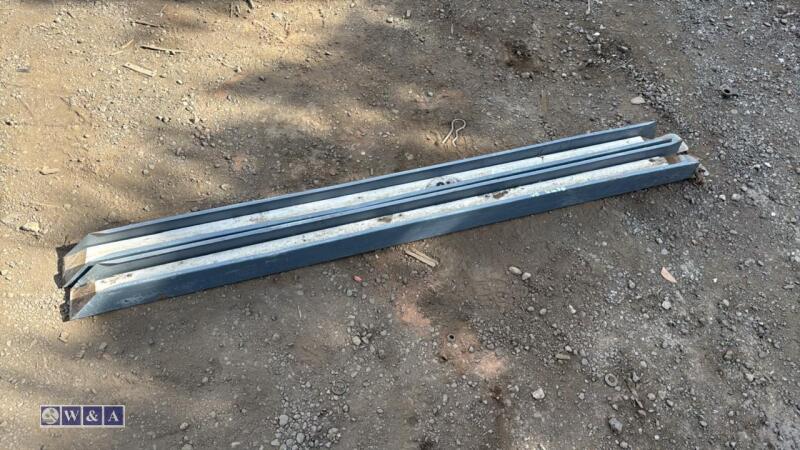 Set of ramps (blue)