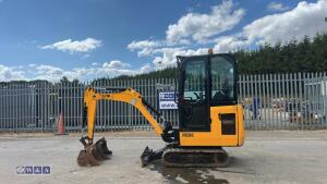 2021 jcb 15C(cabbed) c/w 3 bucket - 2