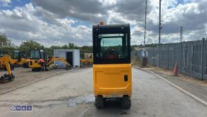 2021 jcb 15C(cabbed) c/w 3 bucket - 4