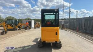 2022 jcb 16C(cabbed) c/w 3 bucket - 2